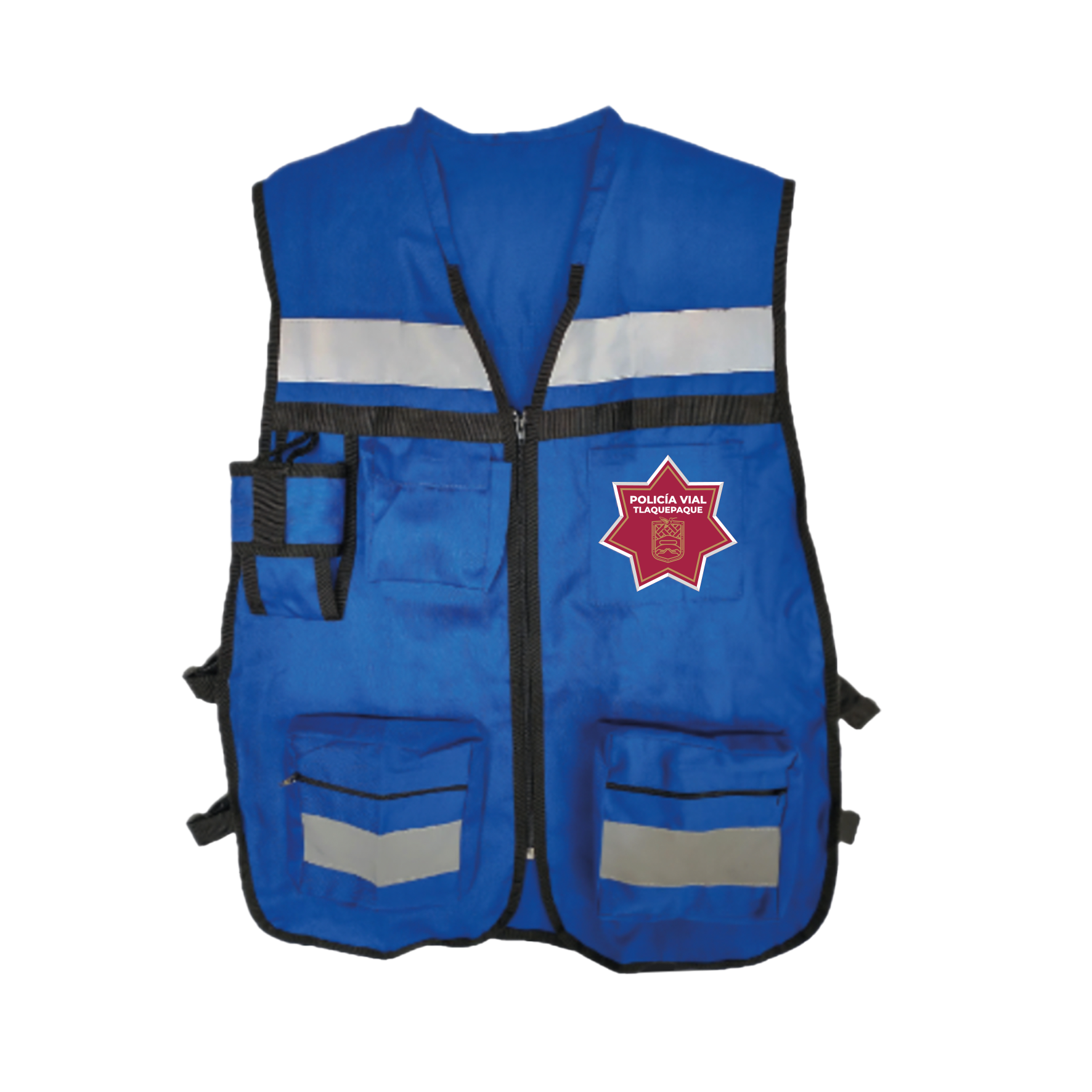 Chaleco tipo brigadista con reflejantes